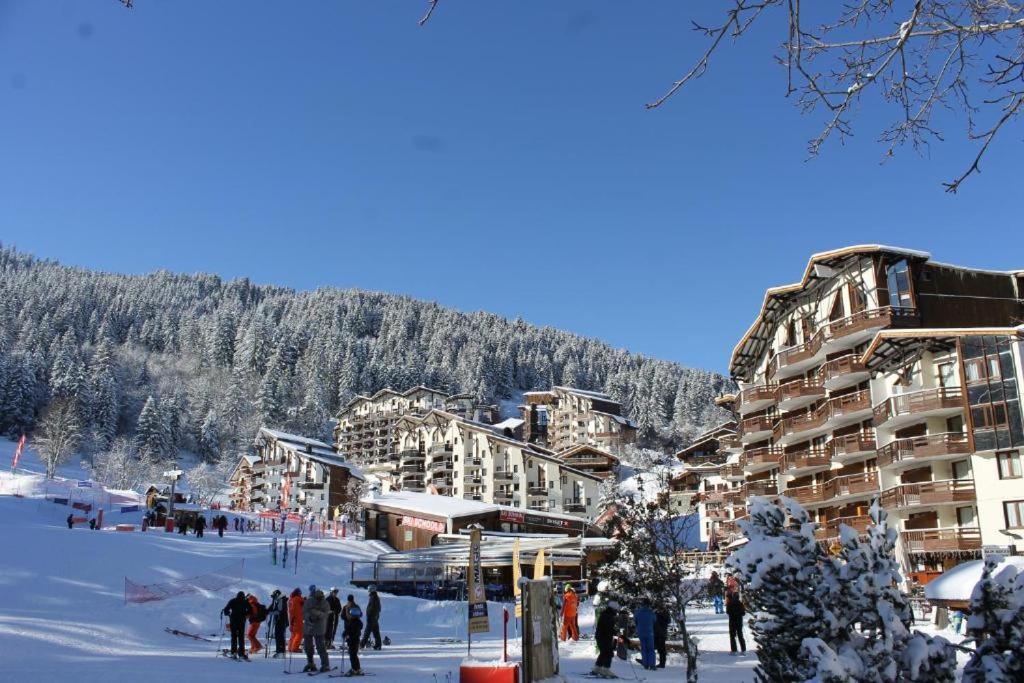 Residence Britania Cles Blanches La Tania Exteriér fotografie